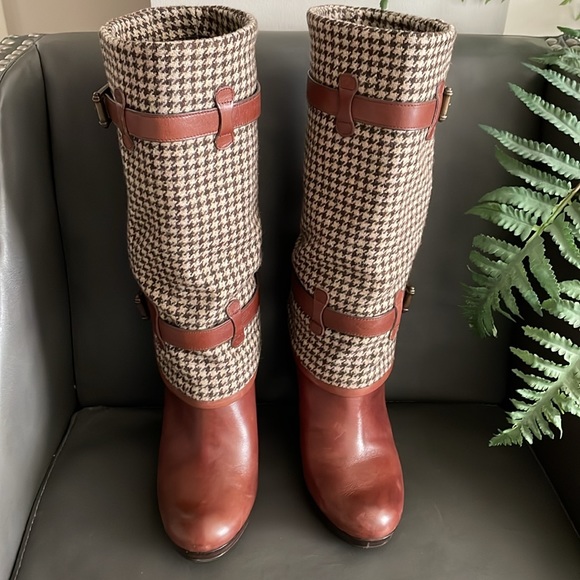 RARE FIND Cole Haan Nike Air Check Wool Pull On Boots - Picture 3 of 8